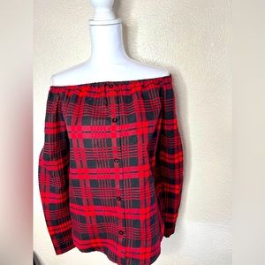 Off the shoulder blouse